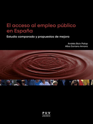 cover image of El acceso al empleo público en España